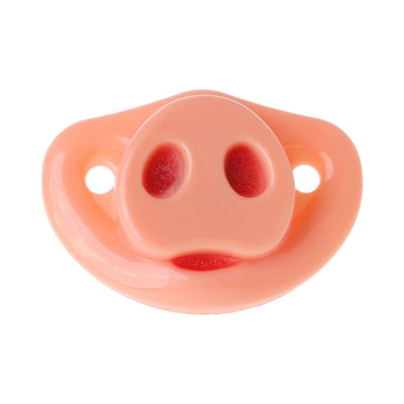 OMG * Chupeta de Silicone Engraçada com Formato de Nariz, Chupetas Divertidas para Bebês, Bico para Dentição JVEW