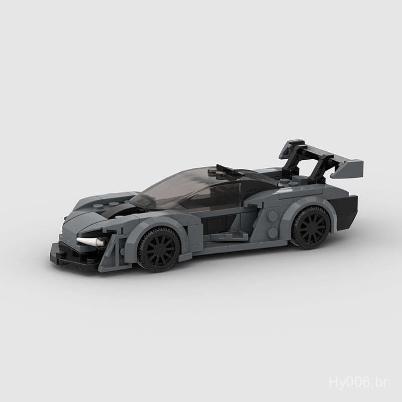 Blocos de Montar MOC McLaren Senna para Crianças, Meninos e Meninas, Compatíveis com Peças Técnicas Lego CJPZ