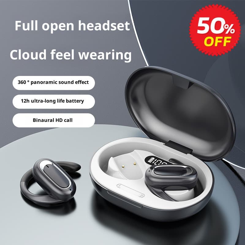 [Design Aberto Confortável] SL Open Ear OWS Headphones / Fone de Ouvido Bluetooth / Fone de Ouvido Aberto / Fone Esporti