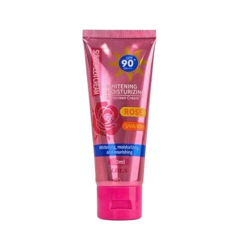 Protetor Solar Facial Rose SPF 90 |   Protetor Solar Facial Hidratante com Rosa |   Proteção diária contra UVA/UVB |   F