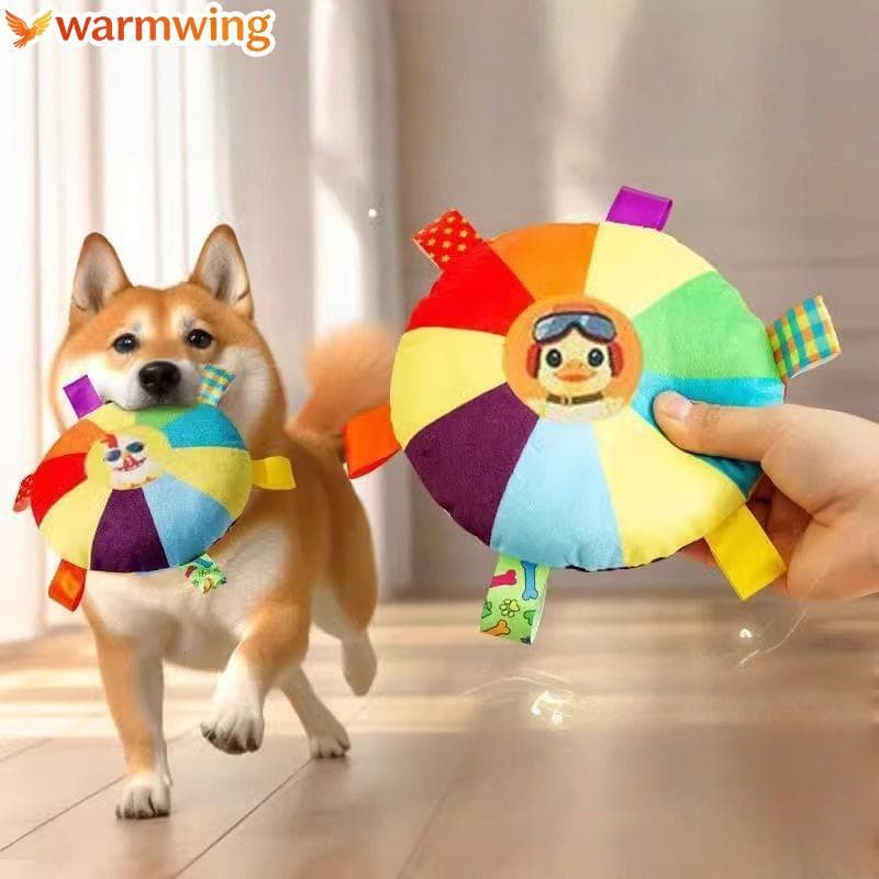 WARMW 1/4 Unidades De Brinquedo Para Moer Dentes De Cachorro Pequeno , Brinquedos De Pelúcia Com Som , Sino De Desenho A