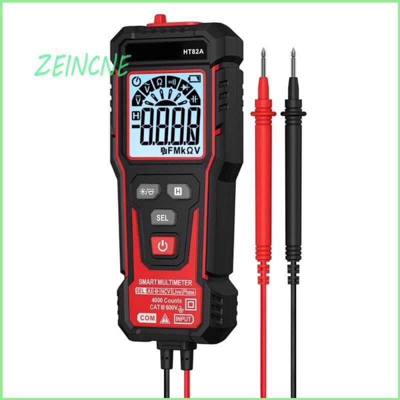Multímetro Digital ZEIN HT82A Display Para Resistência Energia Confiáveis E Análise Circui