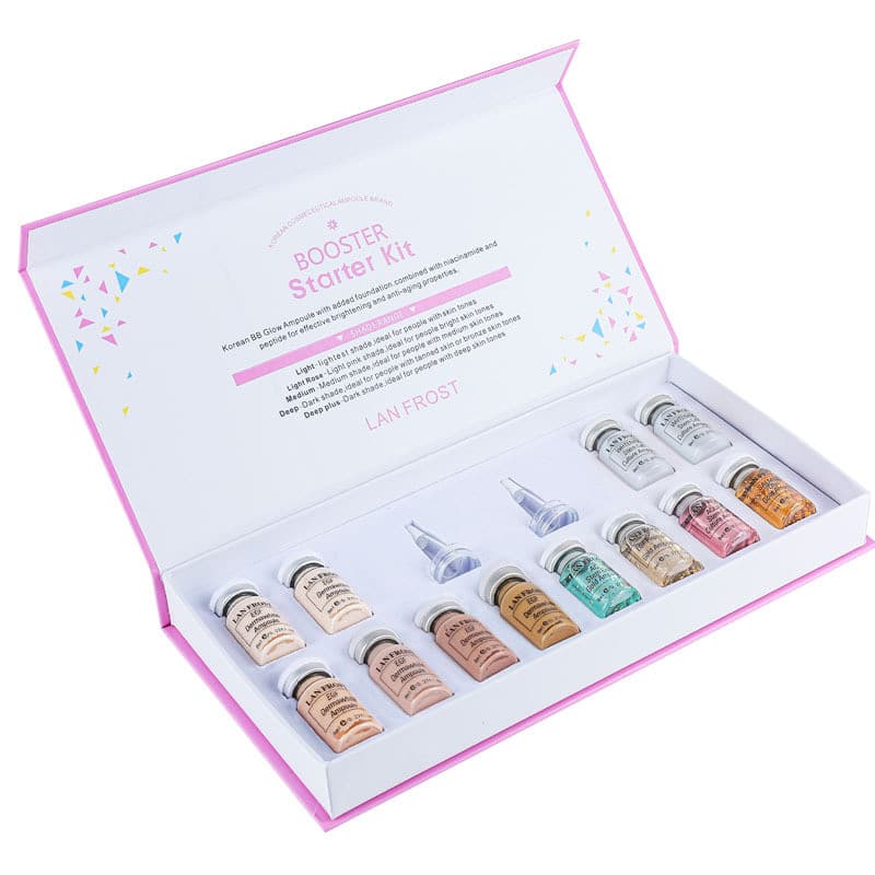 Acne bb24k essência remoção de rugas líquido folha de ouro balançando rosto bbglow ácido transfronteiriço base líquida b