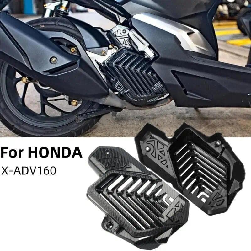 Adequado Para Honda X-ADV160 Moto Modificação Padrão De Fibra Carbono Capa Do Tanque Água Acessórios Modificados Da Moto