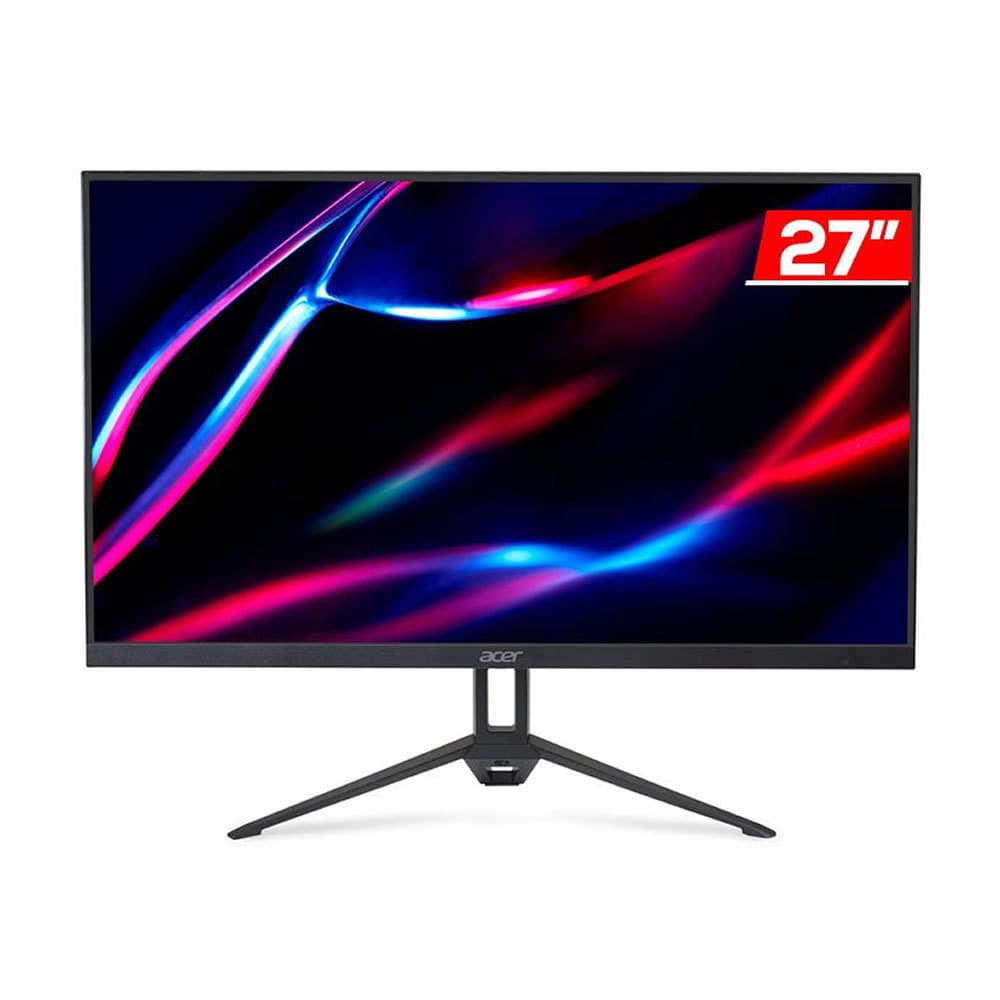 Monitor Gamer Acer Nitro KG273 G0bi, 27 Pol, IPS, FHD, 1ms, 120Hz, Adaptive Sync, HDMI/VGA