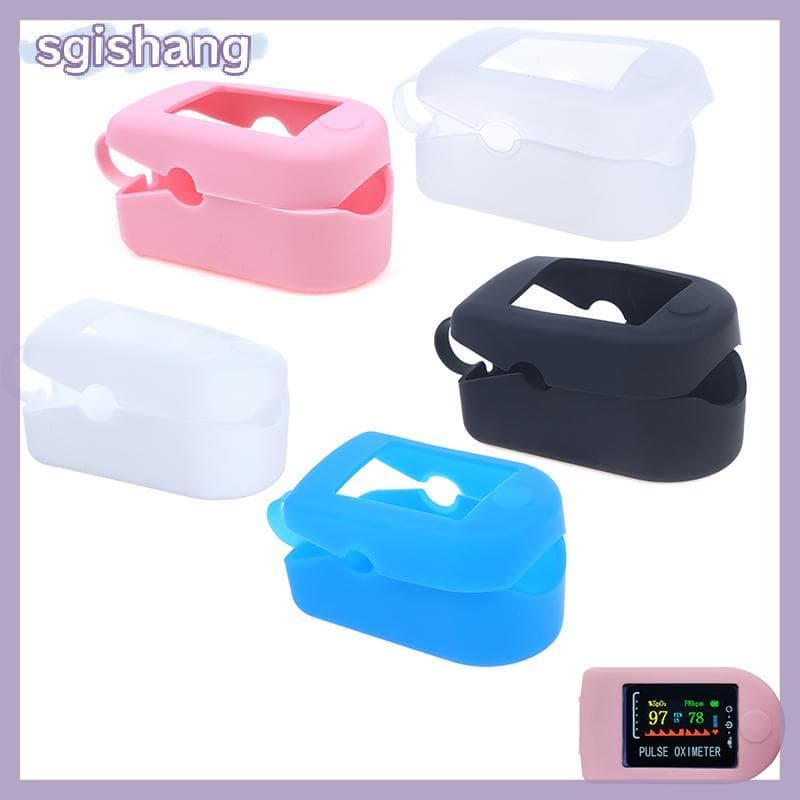 sg Saco De Armazenamento De Silicone Clipe De Dedo Oxímetro Caso Protetor Médico Titular De Pulso Braet