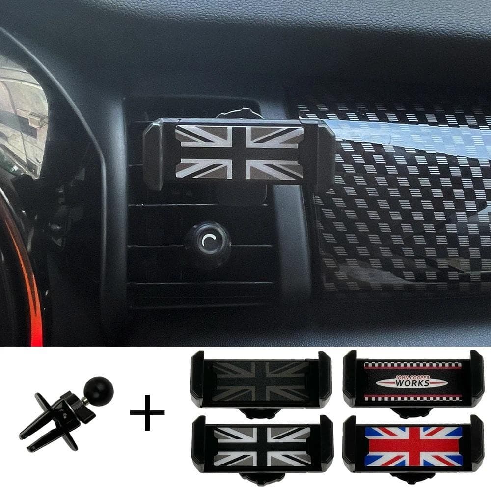 Suporte Universal De Telefone Para Carro , Clipe Mini F54 F55 F56 F60 F57 , Montagem De Saída De Ventilação De Ar