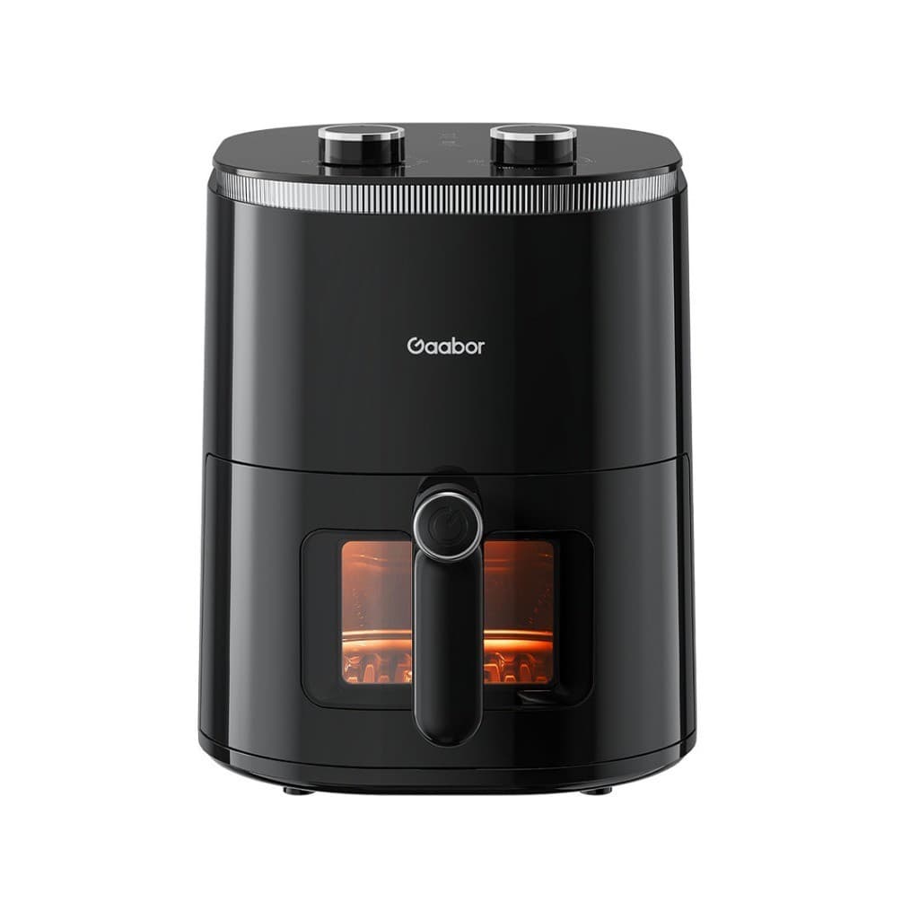 Gaabor Fritadeira Sem Óleo 4,2L Duo Analógica 1350W Visor Transparente AF-45M02A