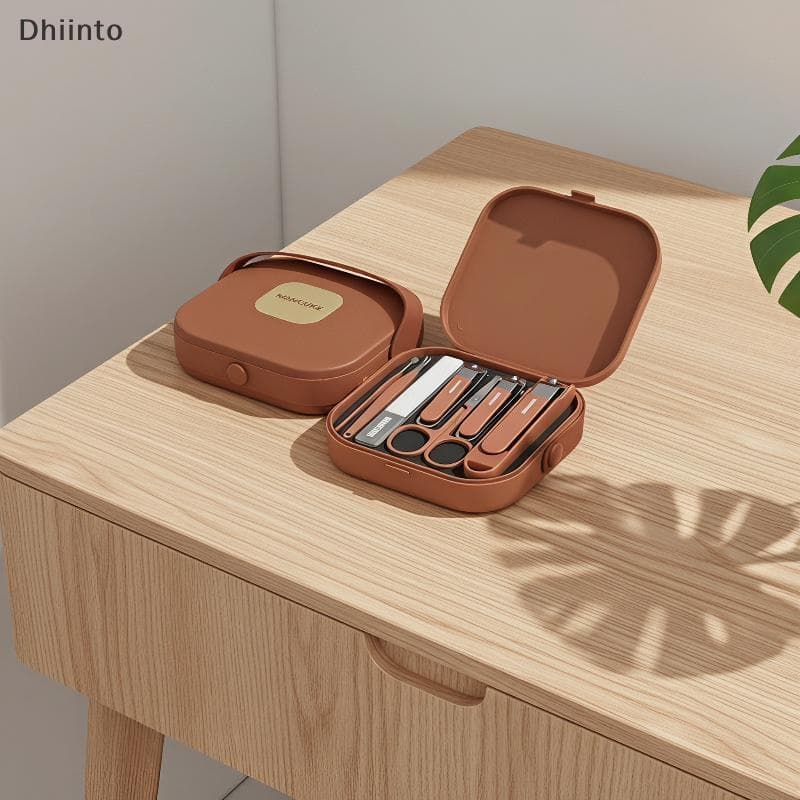 [Dhiint] Conjunto De Ferramentas Para Cuidados Com As Unhas De Grau De Salão Kit Completo De Manicure Corte De Uso Profi