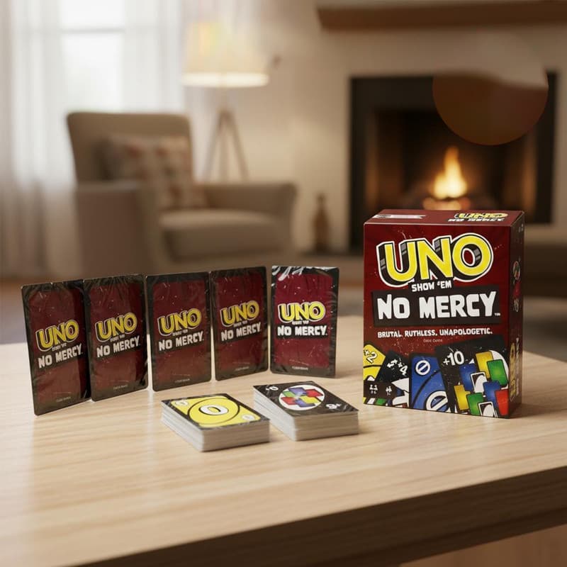 Jogo de cartas, ideal para noites em família, para 2 a 10 jogadores, com um jogo envolvente. VJ5H