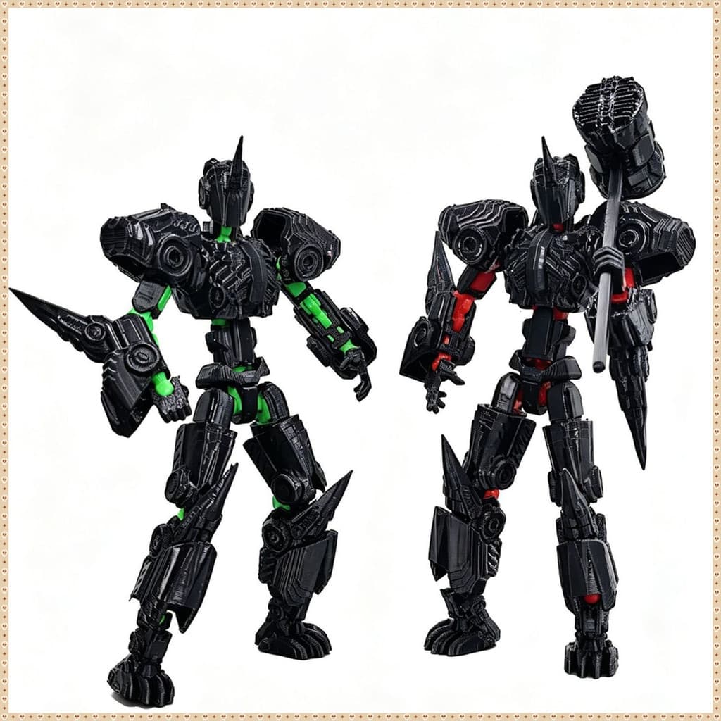 Brinquedos de bonecas articuladas móveis, estilo infantil, 13 bonecas móveis, Storm Mecha Titan genuíno, borda do Pacífi