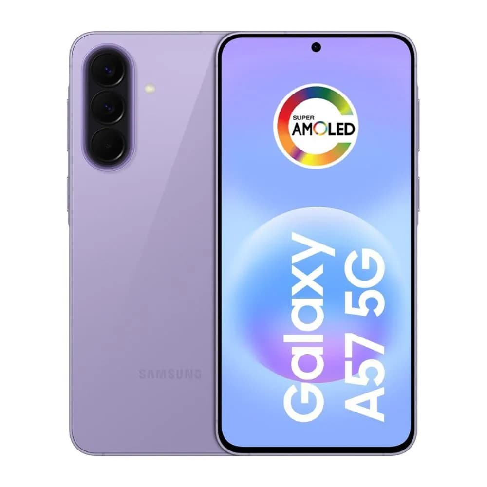 Celular Samsung Galaxy A57 5G 128GB 8GB RAM NFC - Lilás
