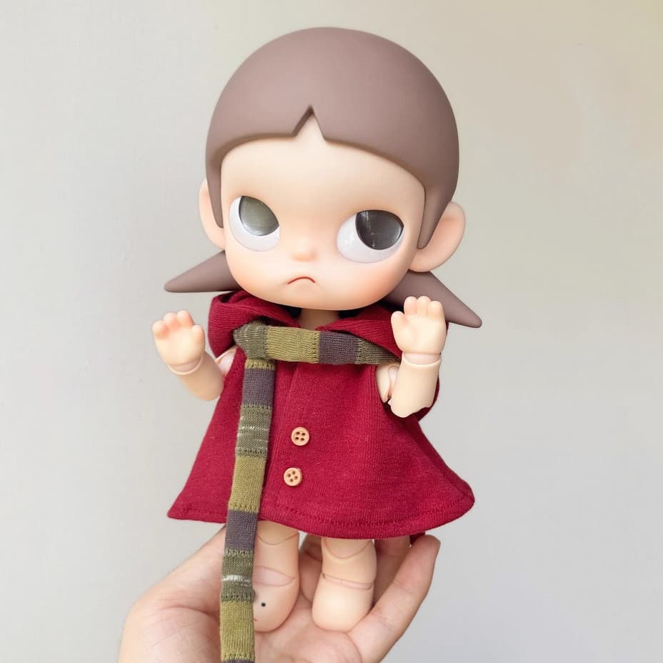 Capa de fantasia para boneca Gazi, roupa para boneca articulada 1/6, capa e manto para boneca BJD