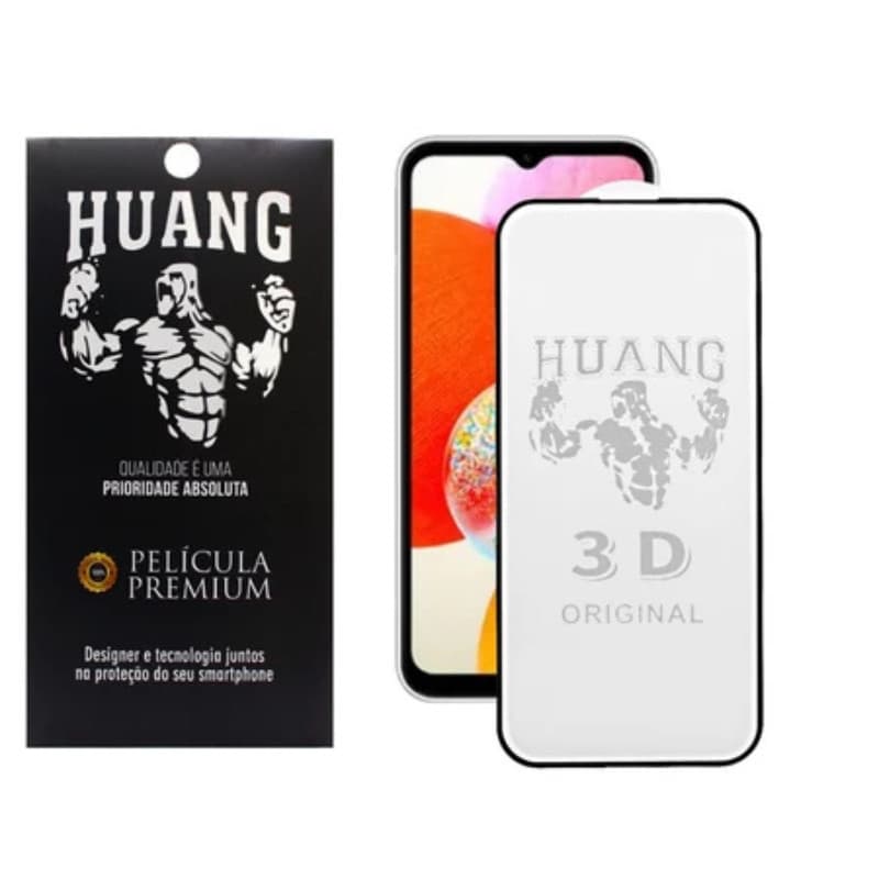 Película de Vidro 3D Compatível com Xiaomi Redmi 15 | Tela Inteira, Alta Proteção, Anti-Riscos, Alta Transparência