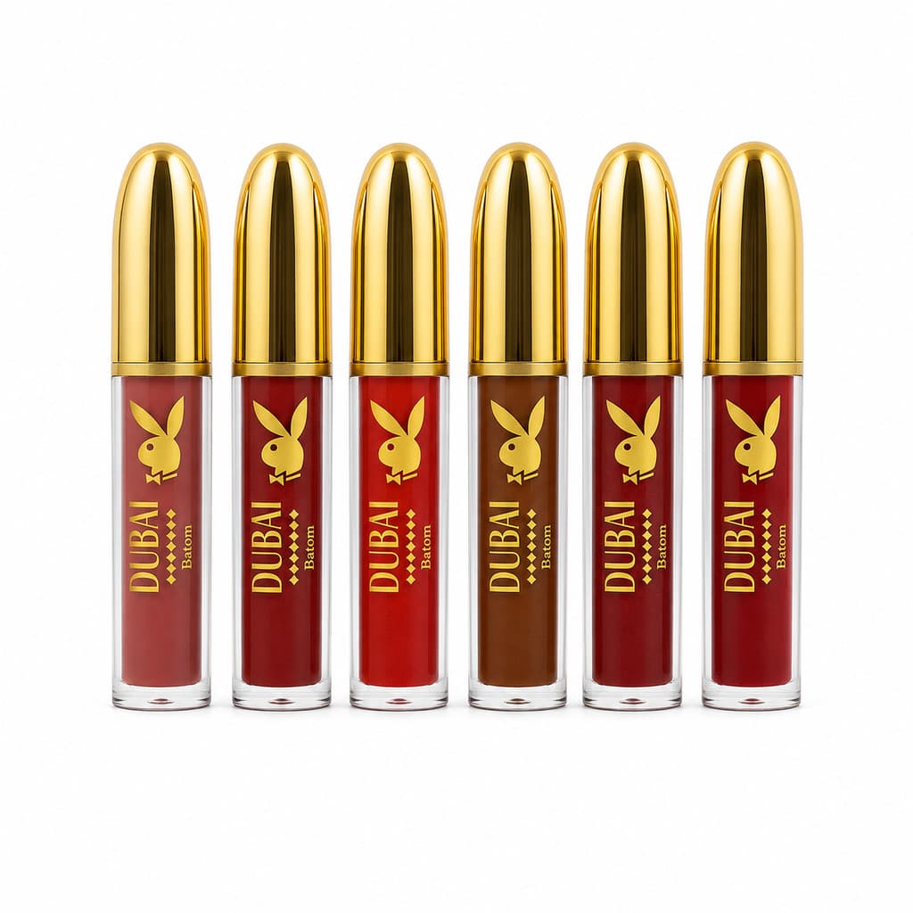 Batom Líquido Matte Alta Cobertura Coleção Dubai - Playboy Beauty