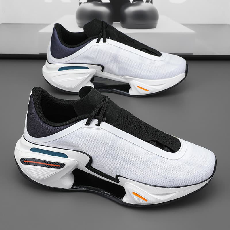 Tênis de corrida masculino novo Ultra-leve absorção de choque profissional maratona tênis respirável sapatos esportivos 