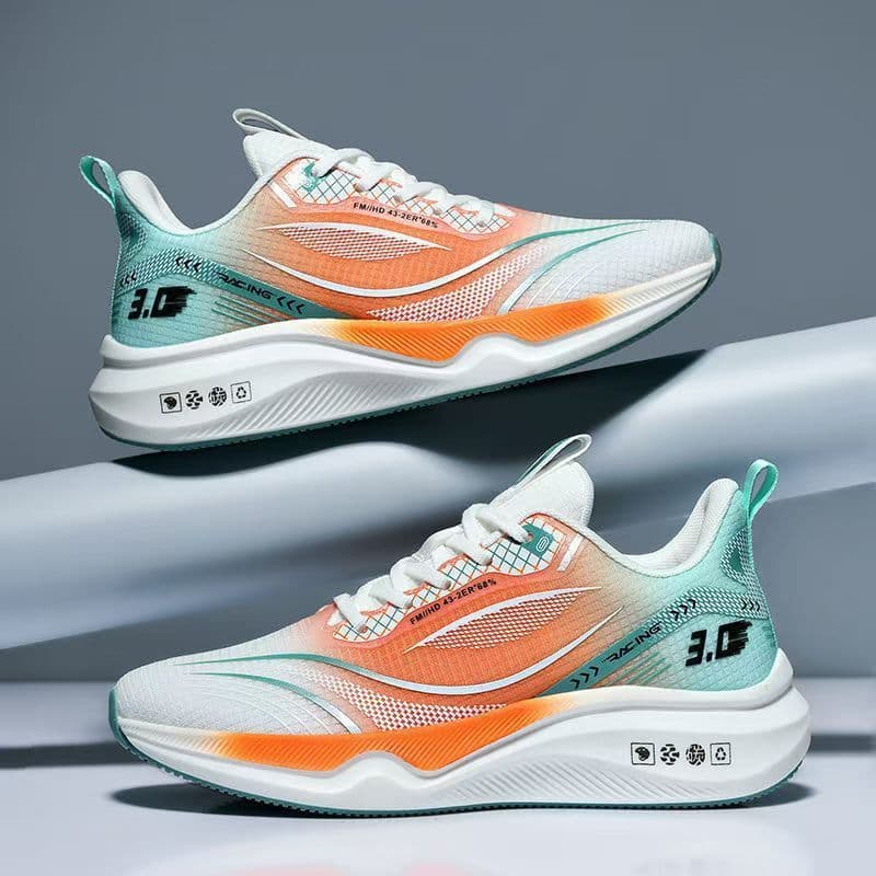 Moda masculina sapatos esportivos amortecimento tênis de corrida lazer ao ar livre All-Match tênis faculdade americano r