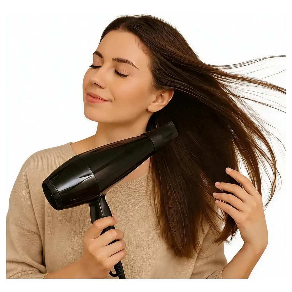 Secador De Cabelo Ar Quente E Frio Profissional 1800w 127v P