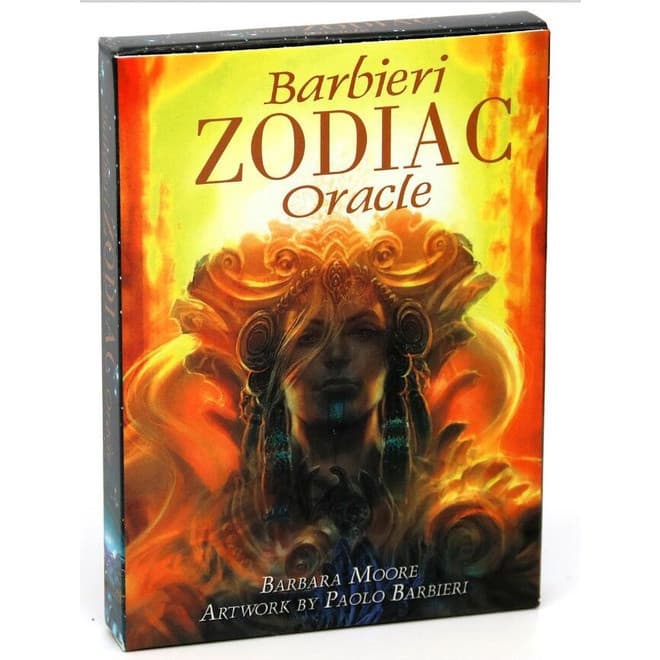 2022 Nova Barbieri Signo Do Zodíaco Oacle Tarot 26 Cartões Deck Mistério Guidance Destino Da Família Partido Placa Jogo