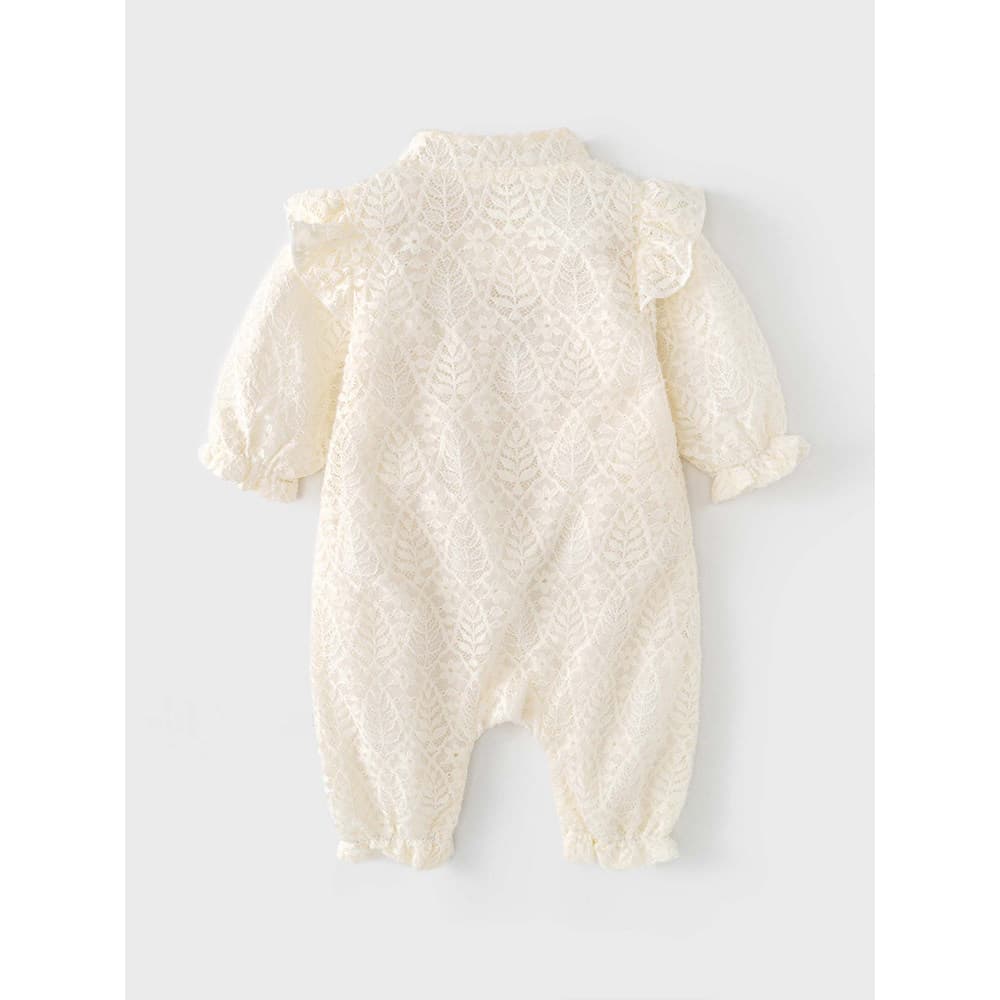 Roupas de bebê roupas de outono bebê menina macacão de bebê de um mês banquete de um dia vestido de princesa macacão de 
