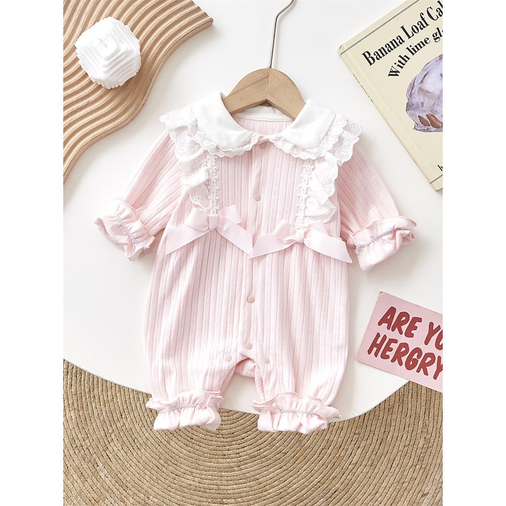 Roupas de bebê recém-nascido roupas de outono bebê menina bonito Super bonito macacão terno primavera outono princesa mê