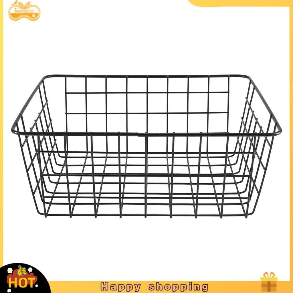 Cesta Com Fio De Ferro Oco , Cestos De Armazenamento , De Metal Sem Entretela , Organizador De Cozinha Para Banheiro , P