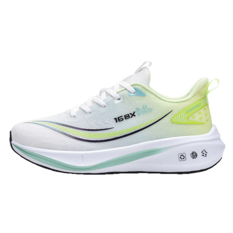 Tênis esportivo masculino Flyknit, estilo coreano, tênis de corrida com malha respirável e sola macia I6UU