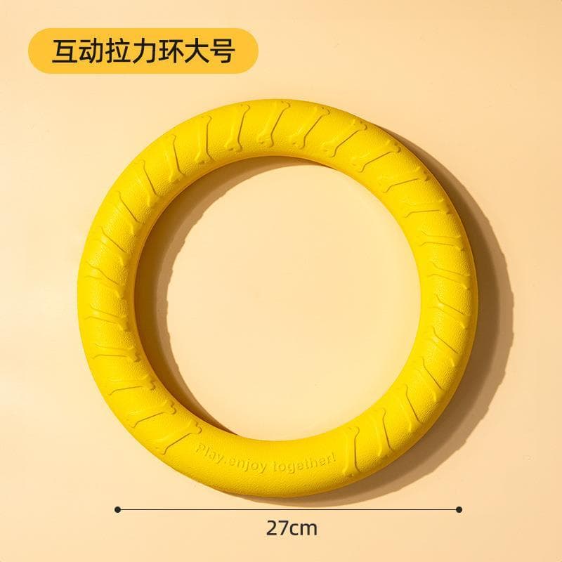 EVA Pet Toy Cachorro Frisbee Grande Cachorro Molar Anel de Treinamento Filhote de Cachorro Gato Brinquedo Bola