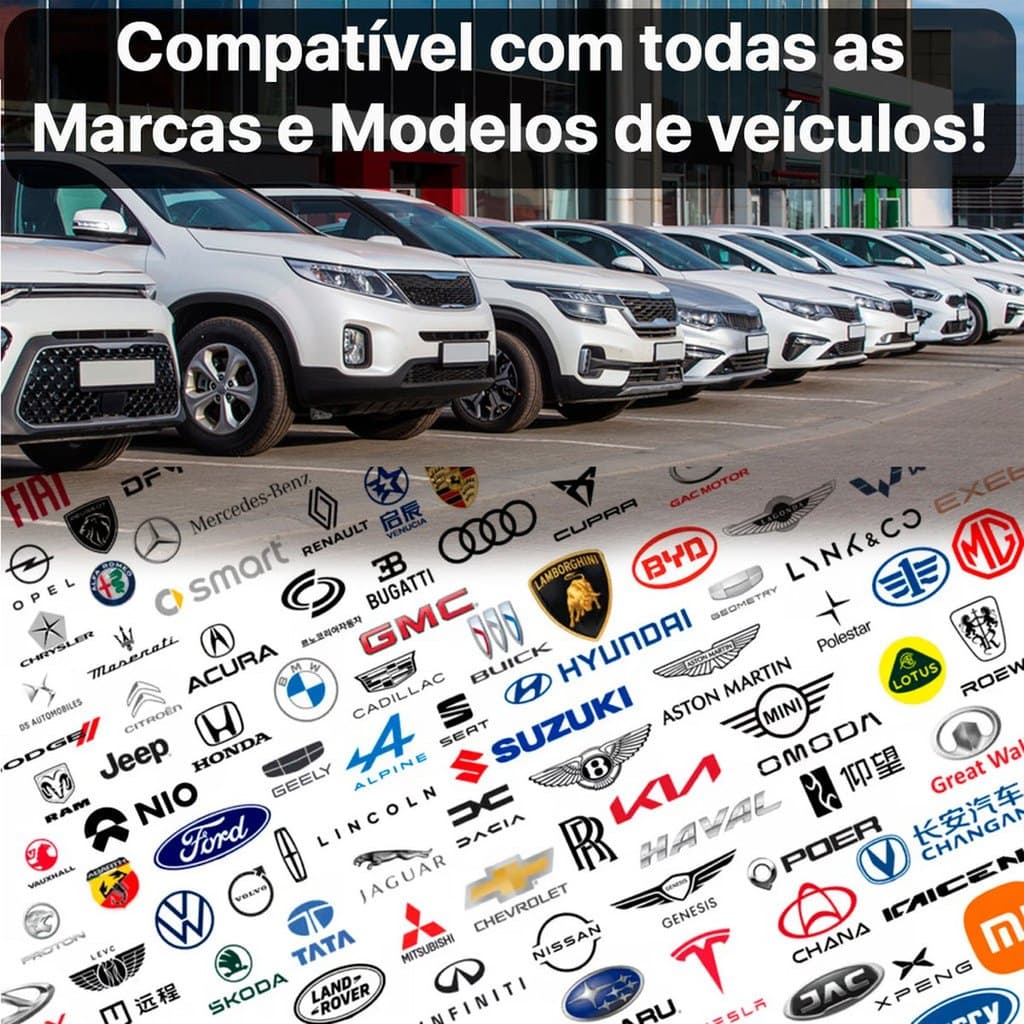 Kit Tapete Automotivo Universal 4 Peças Antiderrapante Tapete de Carro Kapazi Preto Ajustável Resistente