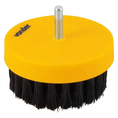 Escova Rotativa de Nylon 80 mm para Furadeira e Parafusadeira Vonder