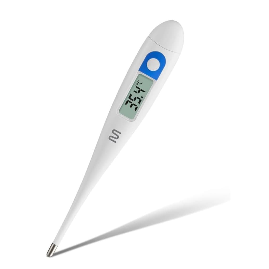 Termômetro Clínico Digital Multilaser HC070 Branco Axilar Oral Retal À Prova D'Água Original