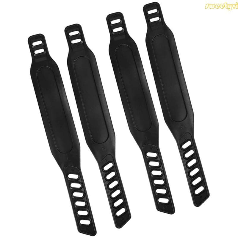 sweety 4 Pacotes De Alça De Pedal De Bicicletas Flexíveis , Bicicleta Portátil Para Várias Ergométricas