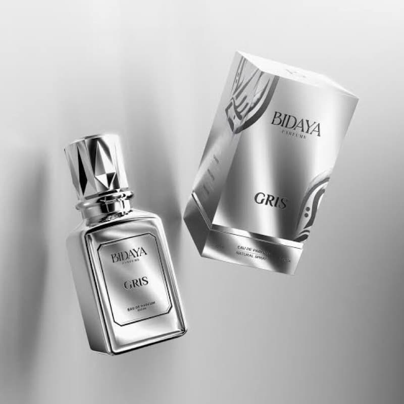 Perfume Arabe Bidaya Gris Edp 100ml Importado Aroma Cítrico Fresco Masculino