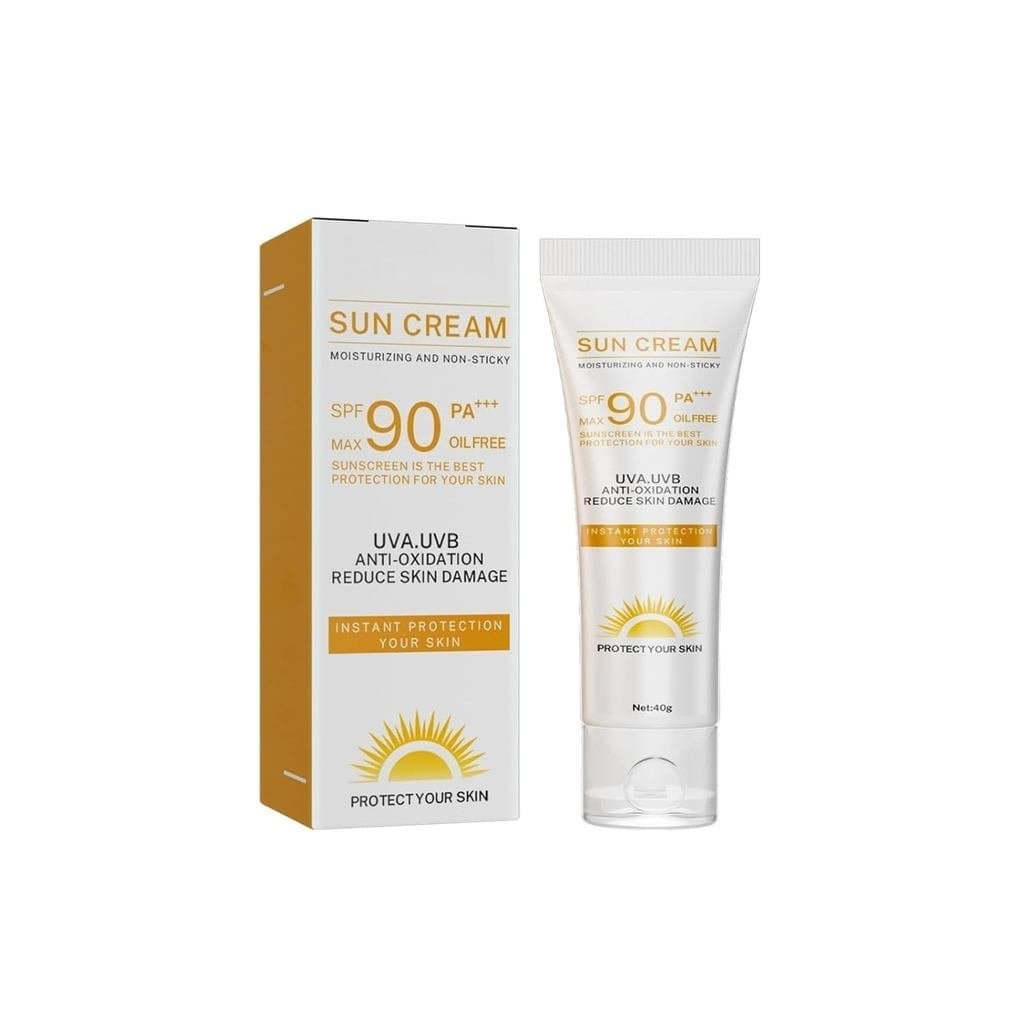 Protetor Solar SPF90 Proteção Instantânea UVAUVB Base PA+++ Loção Protetora Solar Facial Feminina Protetor Solar SPF90