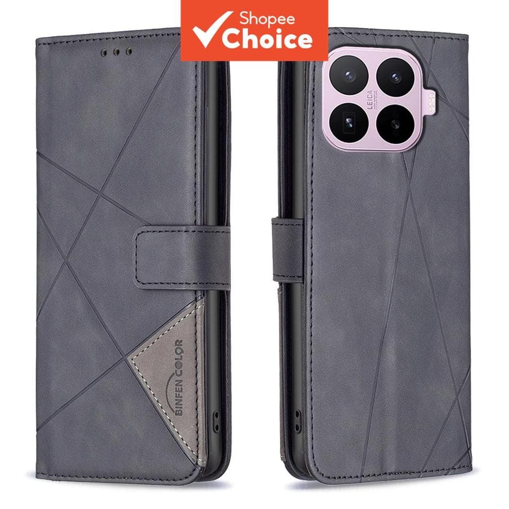 Adequado para capa de couro Samsung A57, capa prisma para Samsung A17, capa para S26, bolsa para celular, carteira para