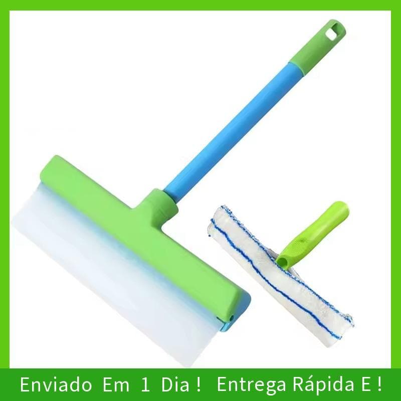 - joyce Para Carro Doméstico Banheiro Espelho De Vidro Janela Rodo 3 Em 1 Kit De Limpeza De Silicone 30cm T-Bar , Alça C