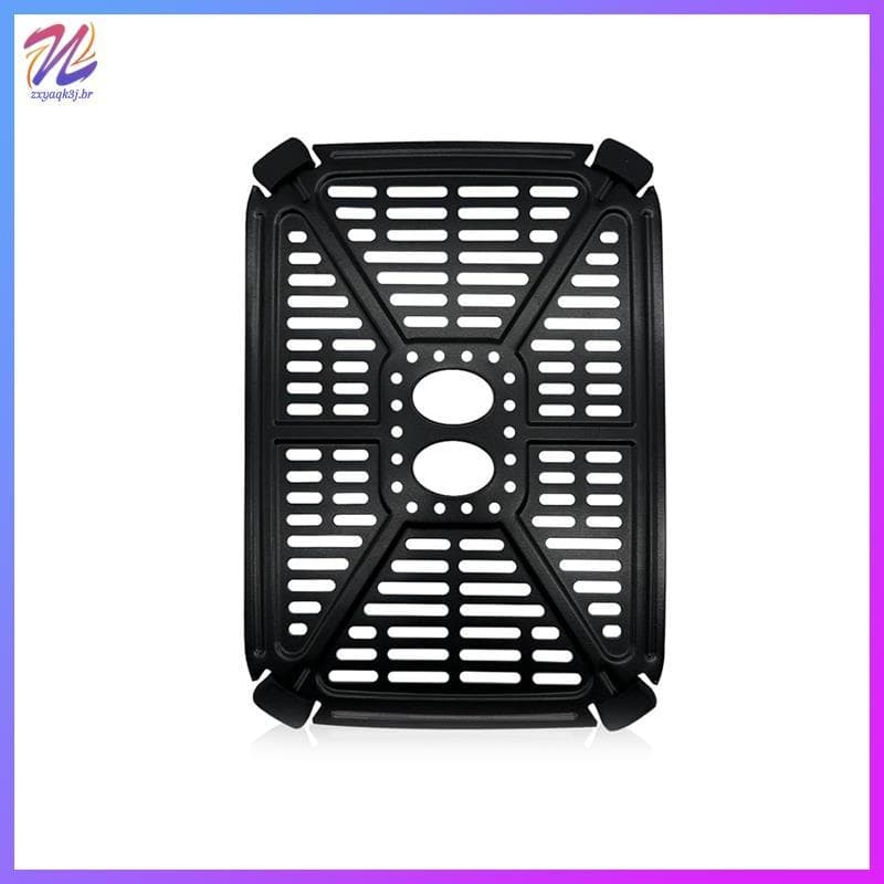 Para Utensílios Domésticos 8.4QT Cesta Dupla Bandeja Compatível Da Fritadeira De Ar Digital , Grill Pan Placa Mais Nítid
