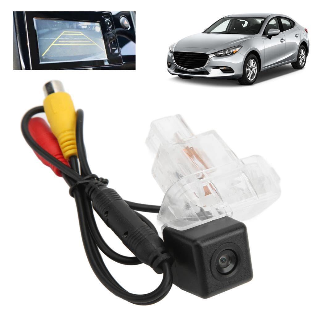 Carworld-BR Câmera de visão traseira para carro, à prova d\'água, HD, assistência de estacionamento com visão noturna,