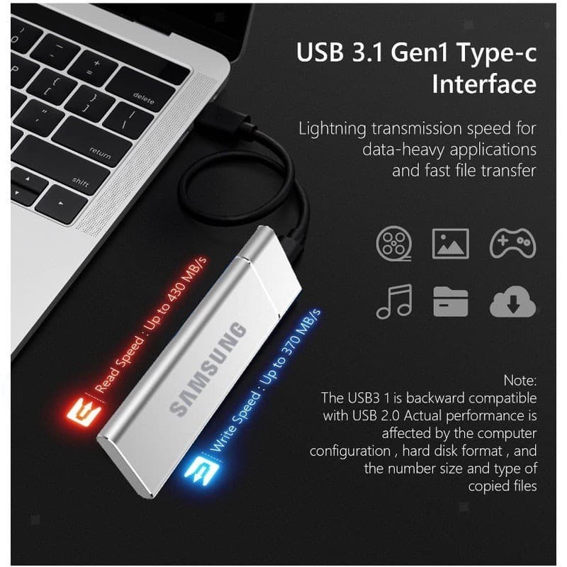 Armazenamento Portátil De Unidade Externa De Disco Rígido HD SSD 4 Tb/8/16/30 USB3.1 Tipo C Para laptop , PC Com Windows