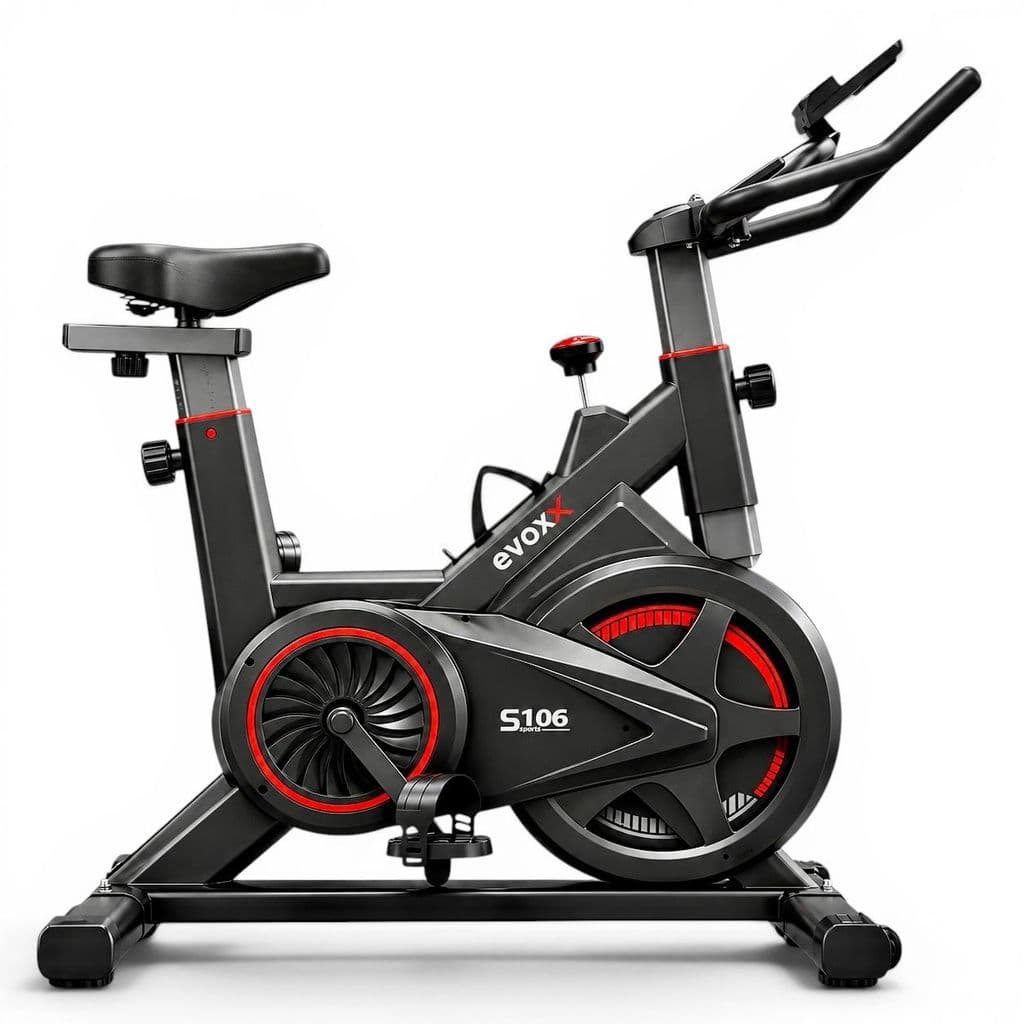Bicicleta Spinning Ergometrica Inércia 8kg INDOOR Evox S106 Silenciosa Profissional