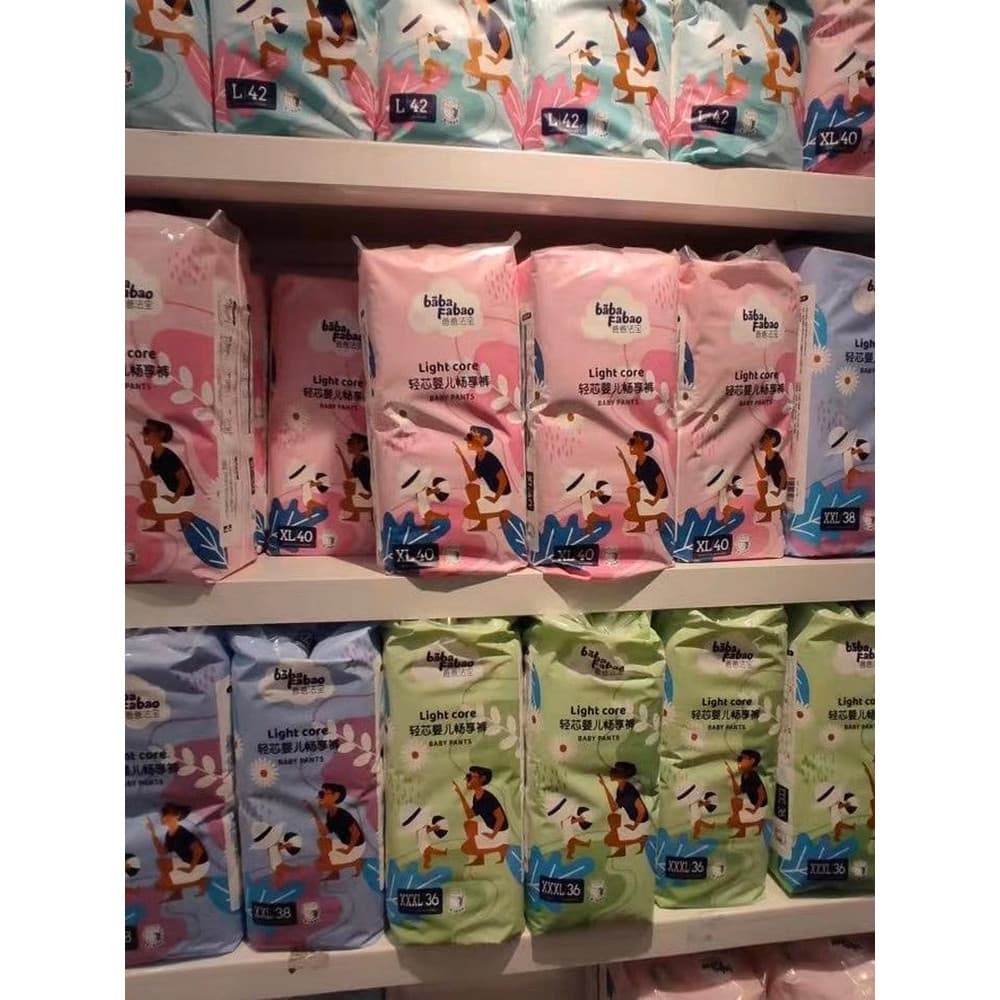 Dad Fabao Pull-up Pants Light Core Baby Enjoy Fraldas Fraldas para bebês recém-nascidos
