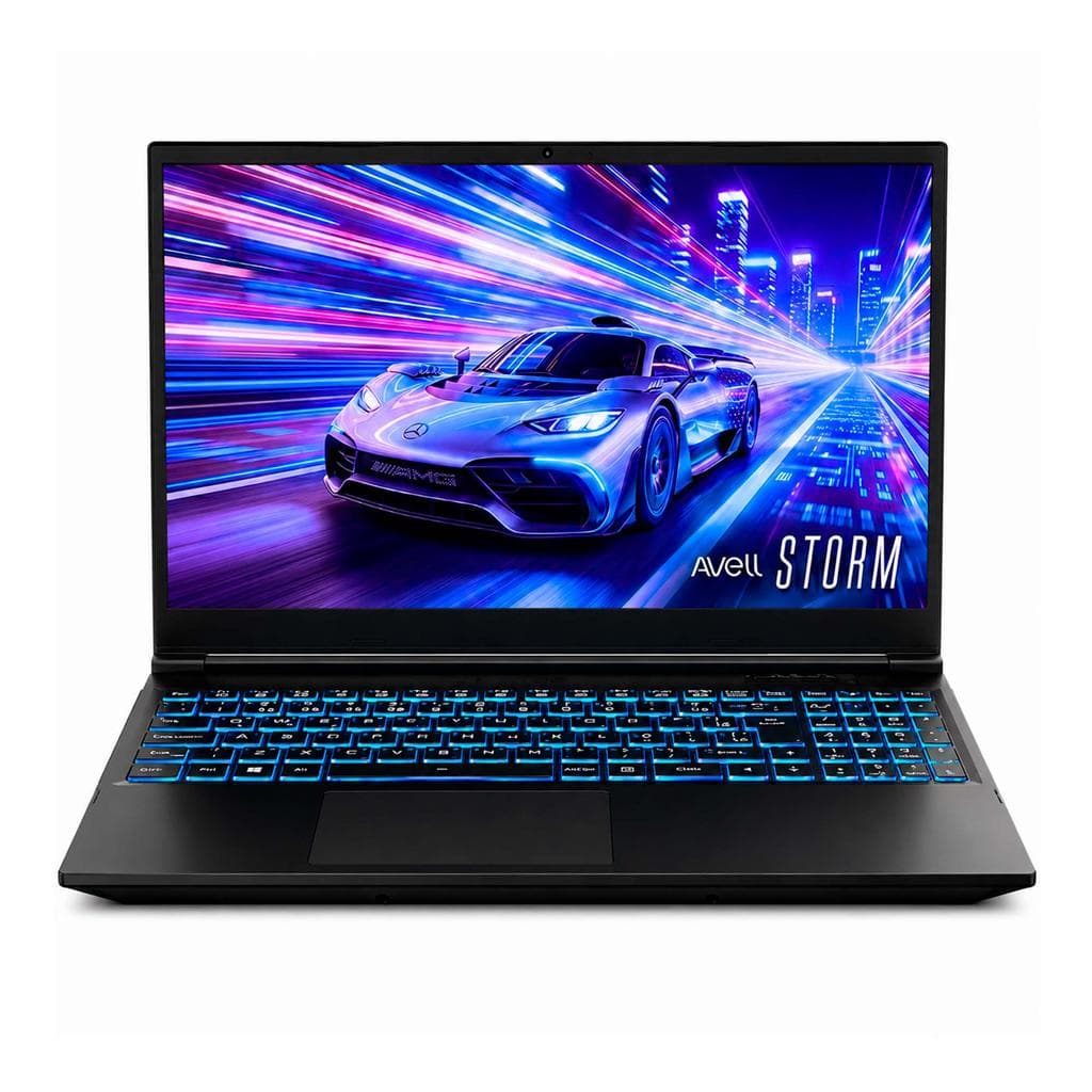 NOTEBOOK GAMER AVELL STORM 305 i5-13420H/ TELA 15.6"FHD/ (2X16) 32GB DDR4/ 2TB NVME/ RTX 3050 /WIN 11 TRIAL