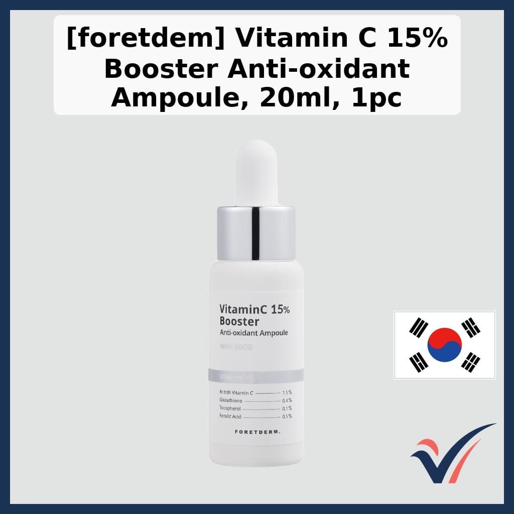 [Fortem] Ampola Antioxidante De Reforço De Vitamina C 15 %, 20ml, 1 Unidade/Coreana/Aumento Por item