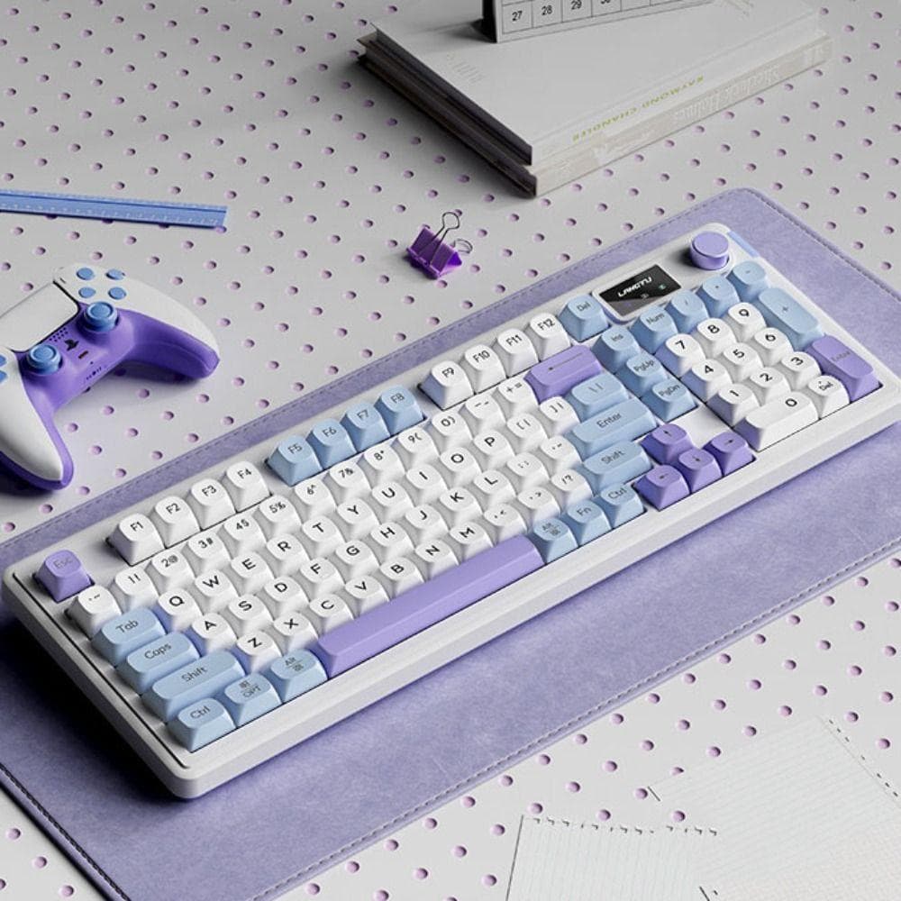 SUNDANCE Teclado Mecânico De Três Modos , ABS 2.4g Bluetooth Com Fio , Sem 2.4g Luz De Fundo Emissor De Esports