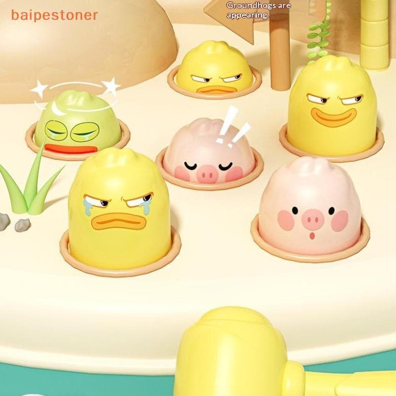 [baipestoner] Brinquedo Wha-a-mole, Hamster de Brincar para Bebês, Brinquedos Educativos para Crianças SOU0