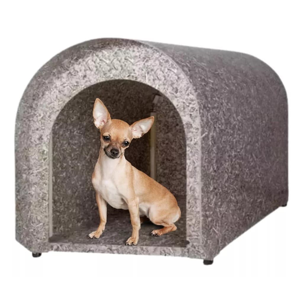 Casinha Pet Pequena para Cachorros/cães em Madeira Ecológica 2