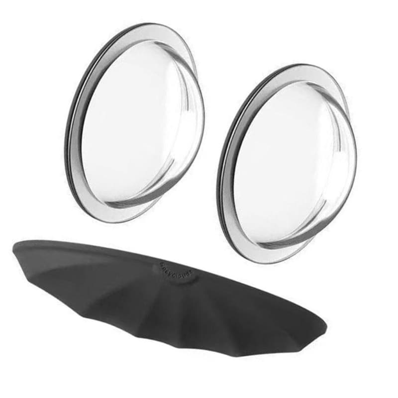 GOO Conjunto Protetor De Câmera De Backup Para Visão Traseira De Carro Com 2 Capas De Lente E Capa De Chuva Kit Silicone