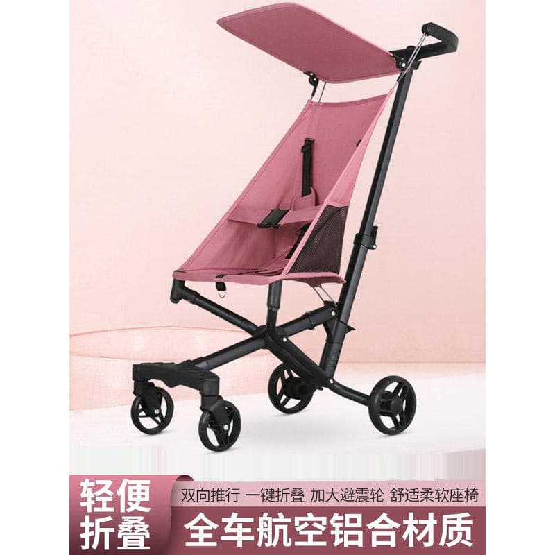 Carrinho de bebê guarda-chuva carrinho Ultra-leve bebê andando ferramenta útil portátil dobrável bolso carrinho pequeno 