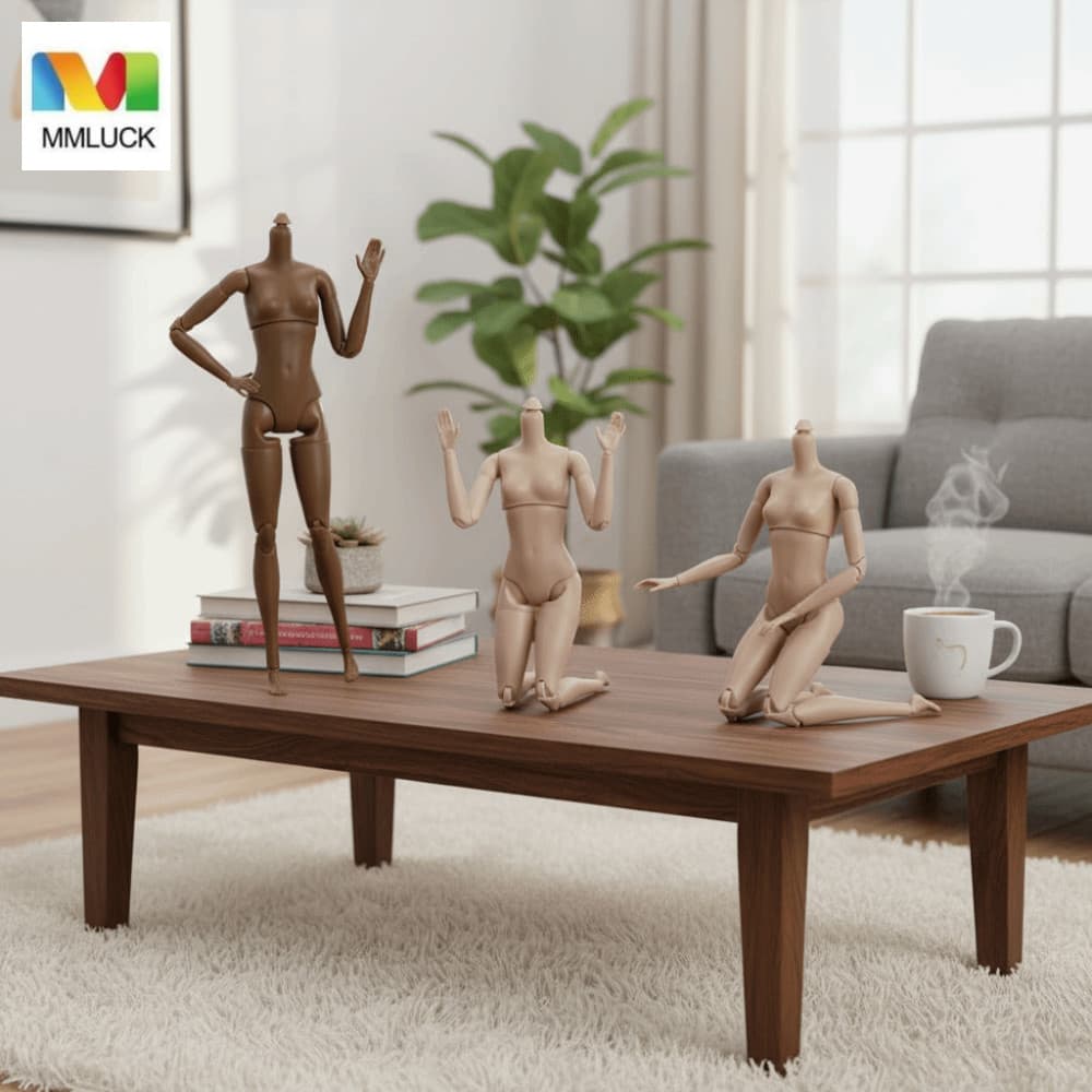 Boneca Super Modelo DARBY , Corpo Muscular Destacável Articulado Bonecas BJD Nuas De Figura De Ação Multifuncional