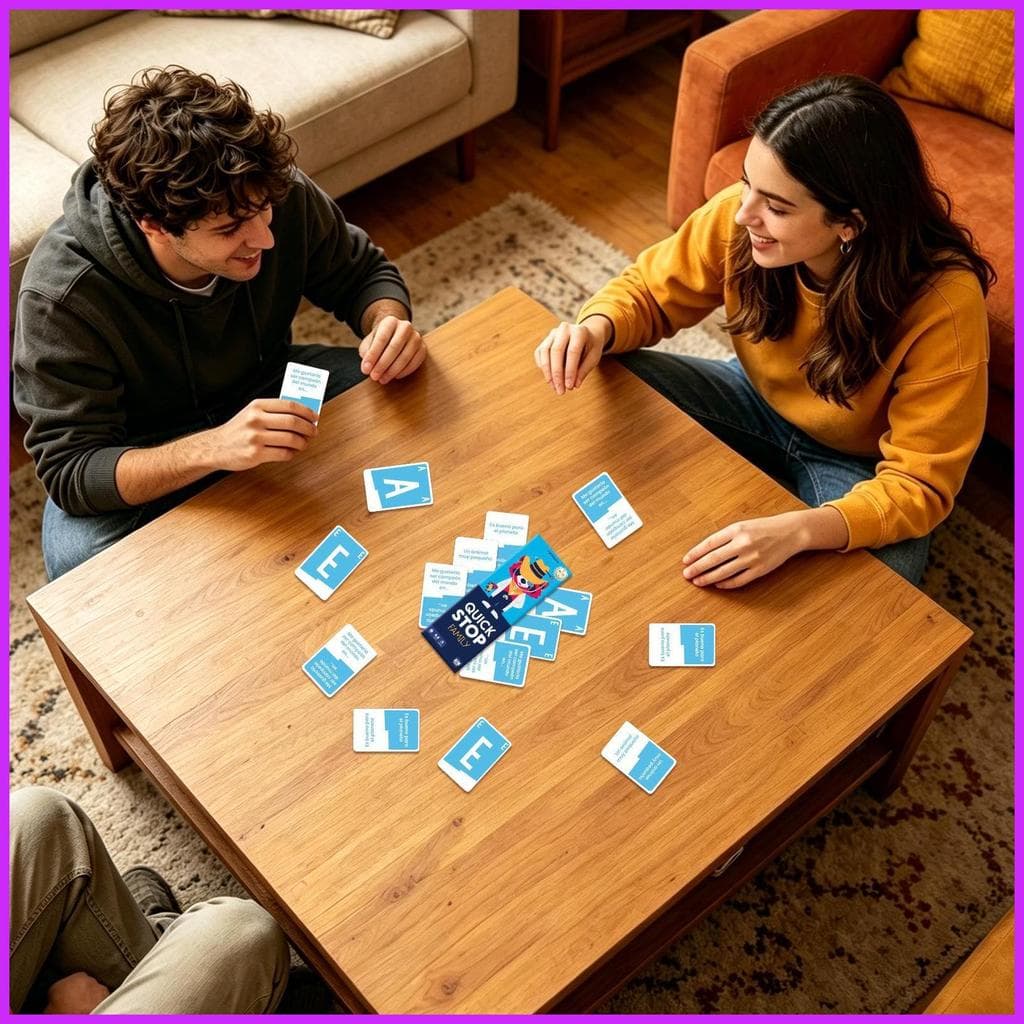 Para Quickstop Família Espanhola Jogos De Jogo De Cartas Divertido Dinâmico 2 A 7 Jogadores Atividade De Entretenimento 
